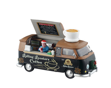 53747 - Rolling Roasters Coffee - Lemax Table Pieces