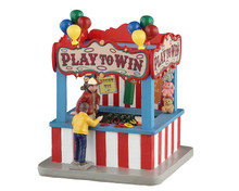 54459 - Ring Toss Game, Battery-Operated (4.5-Volt) - Lemax Table Pieces