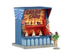 54460 - Crash Cans Game, Set of 2, Battery-Operated (4.5-Volt) - Lemax Table Pieces