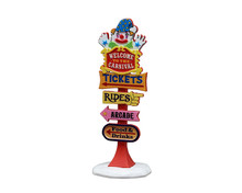 54465 - Carnival Welcome Sign - Lemax Misc. Accessories