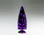 54517 - Black Bristle Tree with Purple Lights, Battery-Operated (4.5-Volt) - Lemax Spooky Town Accessories