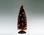 54518 - Black Bristle Tree with Orange Lights, Battery-Operated (4.5-Volt) - Lemax Spooky Town Accessories