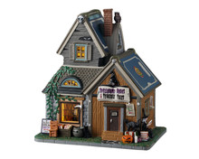 55309 - Spellbound Books & Terrible Tales - Lemax Spooky Town Houses