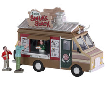 93443 - JOE'S SMOKE SHACK, SET OF 3 - Lemax Table Pieces