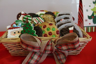 Gourmet Christmas Cookie Basket