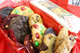 One dozen individually wrapped gourmet cookies in a festive seasonal box.  A great way to send warm wishes!