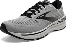 Brooks Men's Adrenaline GTS 22 Supportive Running Shoe, Alloy/Grey/Black, 13 Wide