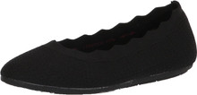 Skechers Women's Cleo 2.0-Love Spell Loafer Flat, Black, 7 Wide