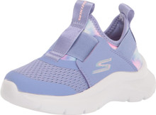 Skechers Kids Girls Skech Fast-Surprise Groove Sneaker, Lavender/Multi, 8 Toddler