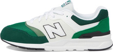 New Balance Kid's 997h V1 Lace-up Sneaker, Nightwatch Green/Reflection/Black, 7 Big Kid