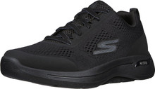 Skechers Men's Gowalk Arch Fit-Athletic Workout Walking Shoe with Air Cooled Foam Sneaker, Black, 11.5