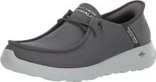 Skechers Men's Gowalk Max Slip-Ins-Athletic Slip-On Casual Walking Shoes | Air-Cooled Memory Foam Sneaker, Grey, 7