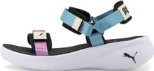 Puma - Womens Sportie Sandal Vola Shoes, Size: 10 M US, Color: Opera Mauve/Porcelain/Puma Black/Anise Flo