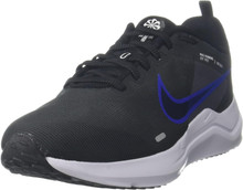 Nike Men's Sneaker, Anthracite Racer Blue Black White, 13