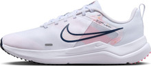 Nike Women's Downshifter 12 PRM Shoes, White Blue Pink, 10