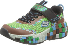 Skechers Boy's Mega-Craft 3.0 Sneaker, Brown/Multi, 2 Little Kid