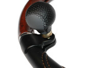 Real leather truck steering knob (third hand)