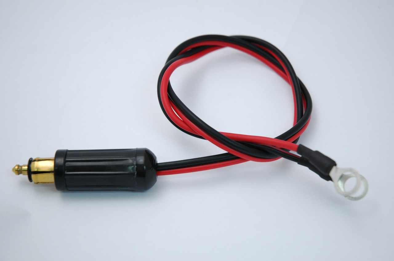 Inverter lead with Hella plug fitted The CB Shack