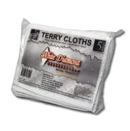 White Diamond 100% Cotton Terry Towels PACK OF 5