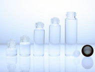 8ml,2 Dram Glass Vials Phenolic PV Caps (17x60mm)