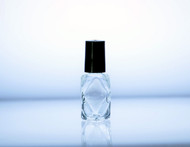 1/4 oz Diamond Cut Bottles With Caps