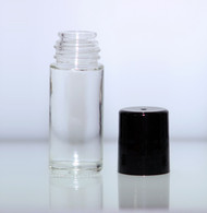 30 ml (1 OZ) Glass Roll on Bottle W/Ball & Caps