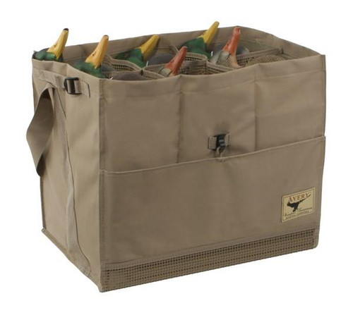 Avery 6-Slot Duck Decoy Bag - Khaki - Dance's Sporting Goods