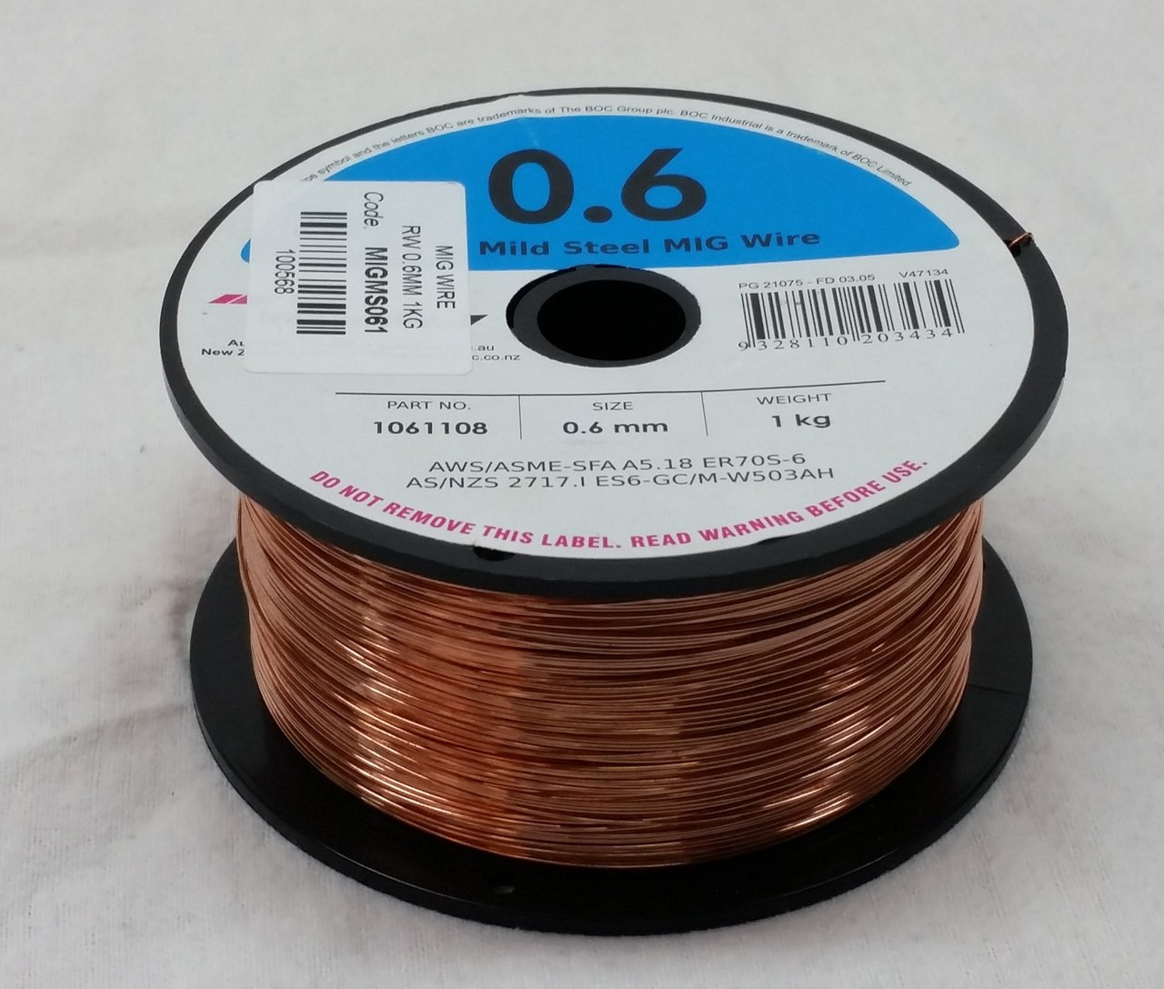 Mig Wire R W 0 6mm 1Kg WeldPlus mig-wire-r-w-0-6mm-1kg-weldplus