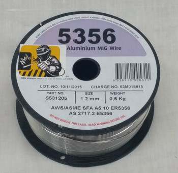 ER5356 MIG Aluminium-Schweißdraht – 4 Spulen à 0,5 Kg, 0,1 Cm Durchmesser Für AlMg5-Legierungen