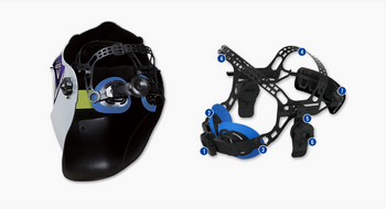 Helmet for illustration only