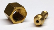 WECO FRONT GAS NUT&NIPPLE