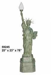 Statue of Liberty Lamp - 78" Design
