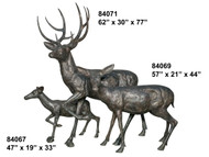Bronze Deer Family - 84067-71
