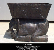 Elephant Planter - SALE! - Take an Extra 25% Off - Discount Applied at Checkout