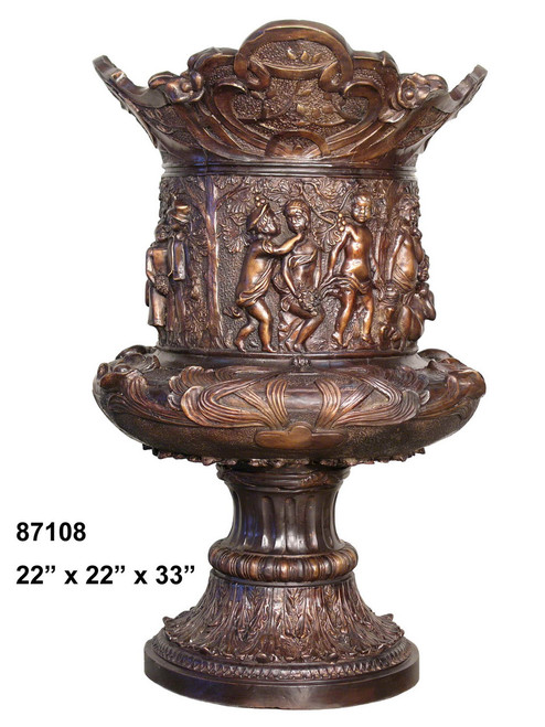 Greco-Roman Urn - 33" Design