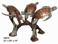 Table bottom - 3 Sea Turtles