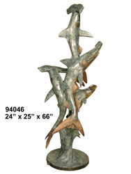 Hammerhead Sharks - 66" Design