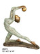 Female Dancer - Style D - with Marble Base (not shown)