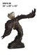 Eagle with Wings Extended - 34" Design - with Marble Base