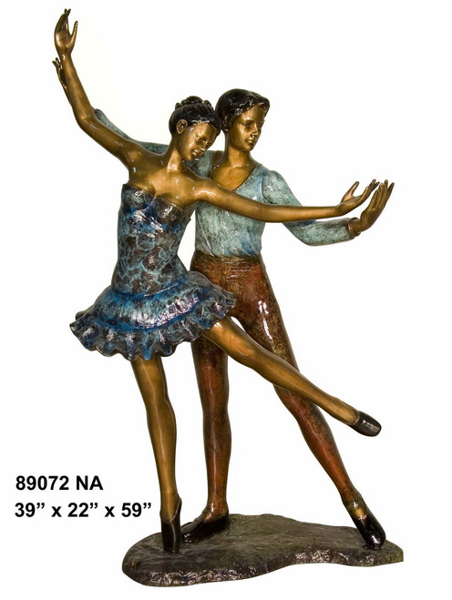 Dancing Couple - Special Patina, Style NA