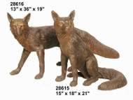Pair of Foxes - SALE!- Take an Extra 25% Off - Discount Applied at Checkout 