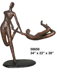 Modern Dancers - with Marble Base (not shown)