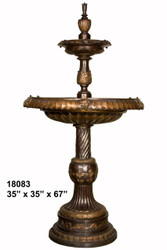 Tiered Fountain - 67" Design, Elegant Features