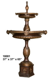 Tiered Fountain - 65" Design, Classic Features