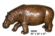 Walking Hippo - 93" Design