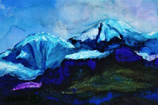 Rocky Mountains by Margit Sokol