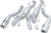 1999-2004 Ford Mustang - Borla Exhaust System - Stainless Steel Cat-back (140067)