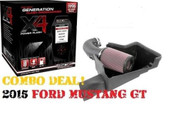 JLT & SCT 2015 2016 FORD MUSTANG GT JLT COLD AIR INTAKE AND SCT TUNER FREE SHIP SCT X4 7015 (CAI-FMG-15)