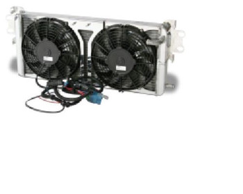 LFP80280PRO 2007-2014 GT500 ALUMINUM SATIN HEAT EXCHANGER DUAL PASS W/FANS