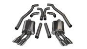 Corsa 14971 12-13 Chevrolet Camaro Coupe ZL1 6.2L V8 Polished Sport Cat-Back + XO Exhaust  CORSA Performance 14971 will only work with a ZL1 Camaro